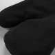 Ovenhandschoen 40x18 cm zwart - grijs             